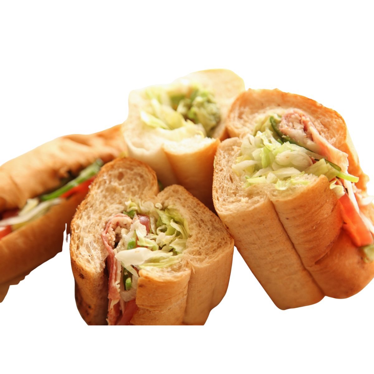 Finger Baguette Sandwiches